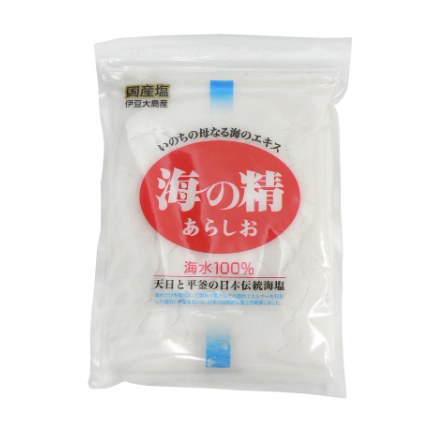 海の精 あらしお 赤ラベル 500g の袋